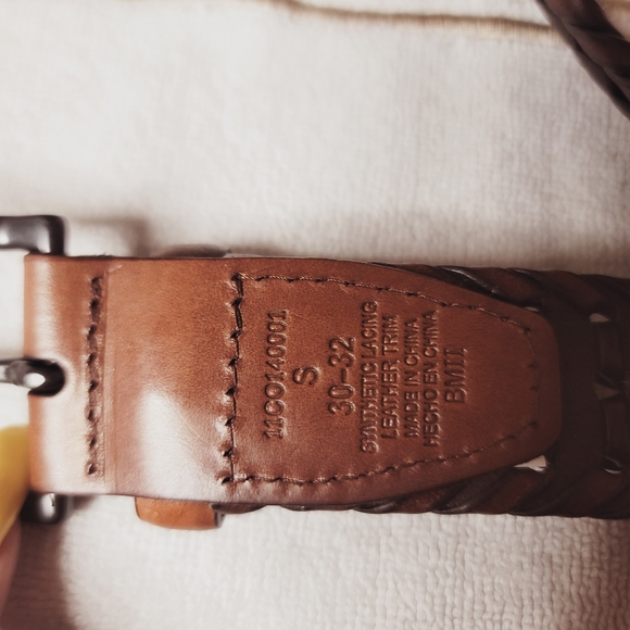 Columbia braided genuine lacing leather size small 30-32 - Picture 5 of 6